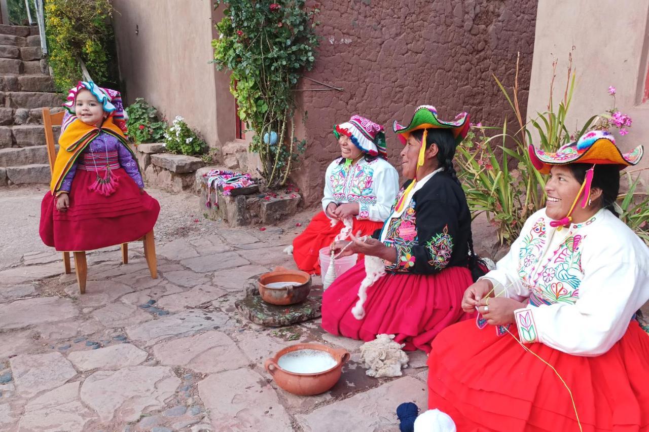 Hospedaje Rural La Florida En Llachon, Titicaca Пуно Экстерьер фото