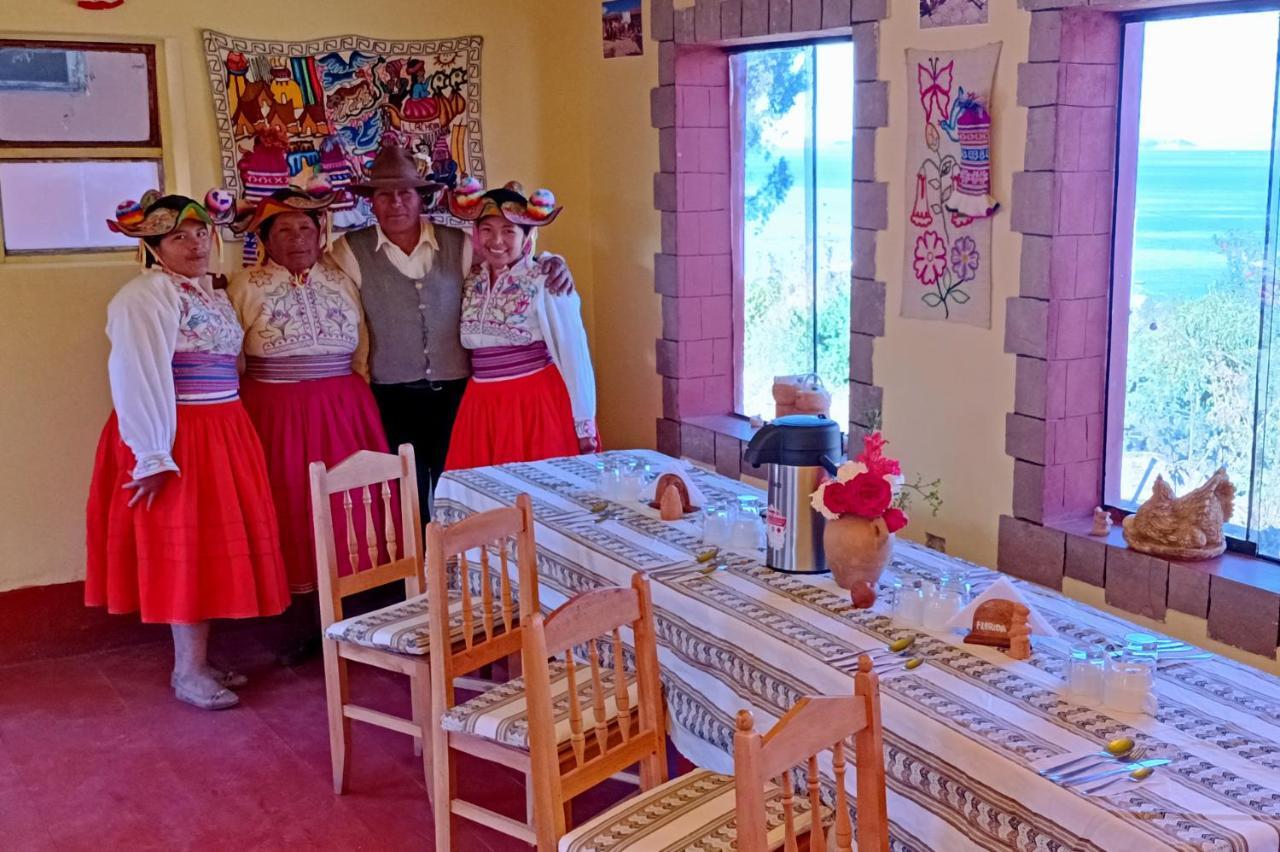 Hospedaje Rural La Florida En Llachon, Titicaca Пуно Экстерьер фото