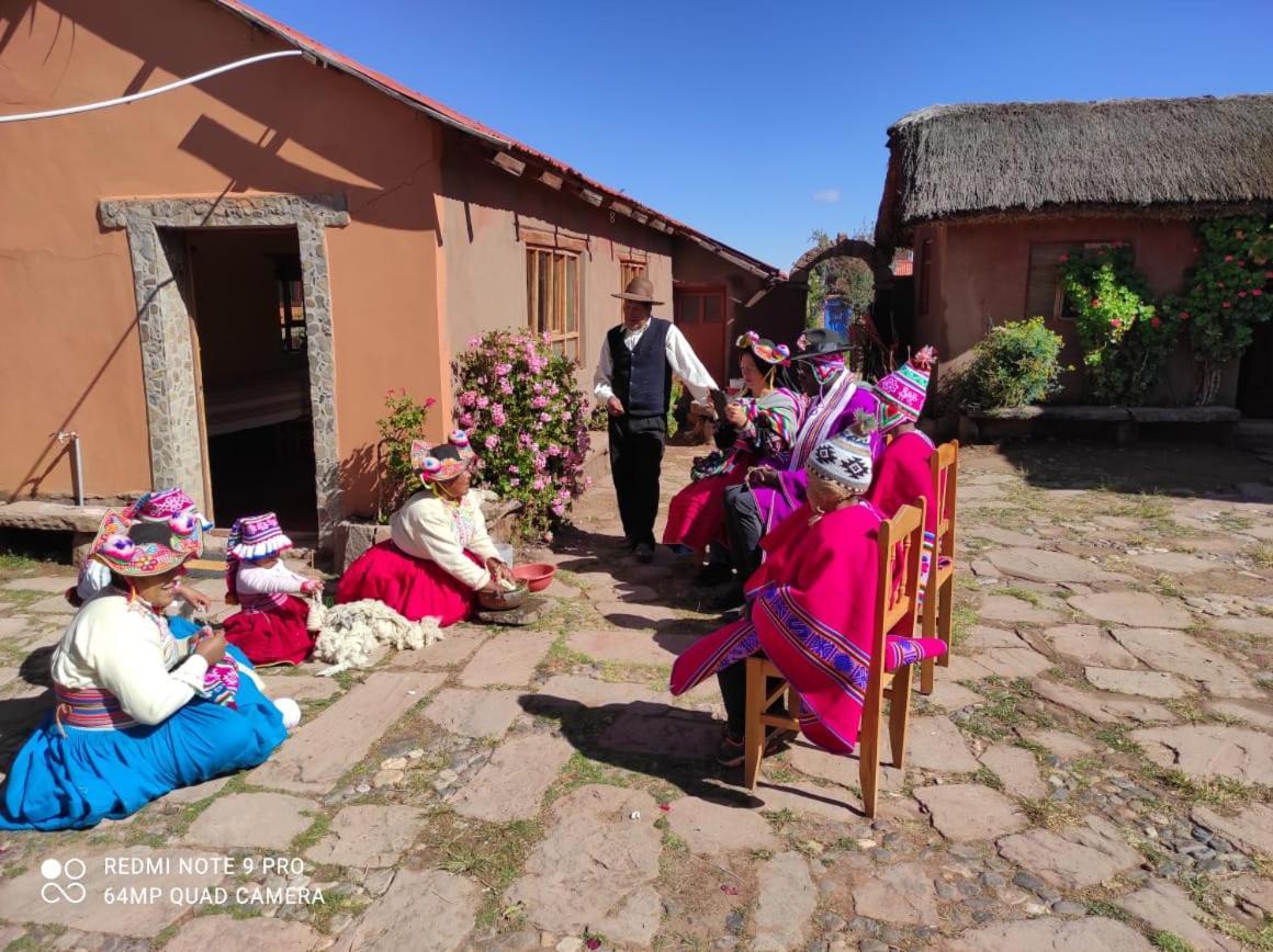 Hospedaje Rural La Florida En Llachon, Titicaca Пуно Экстерьер фото