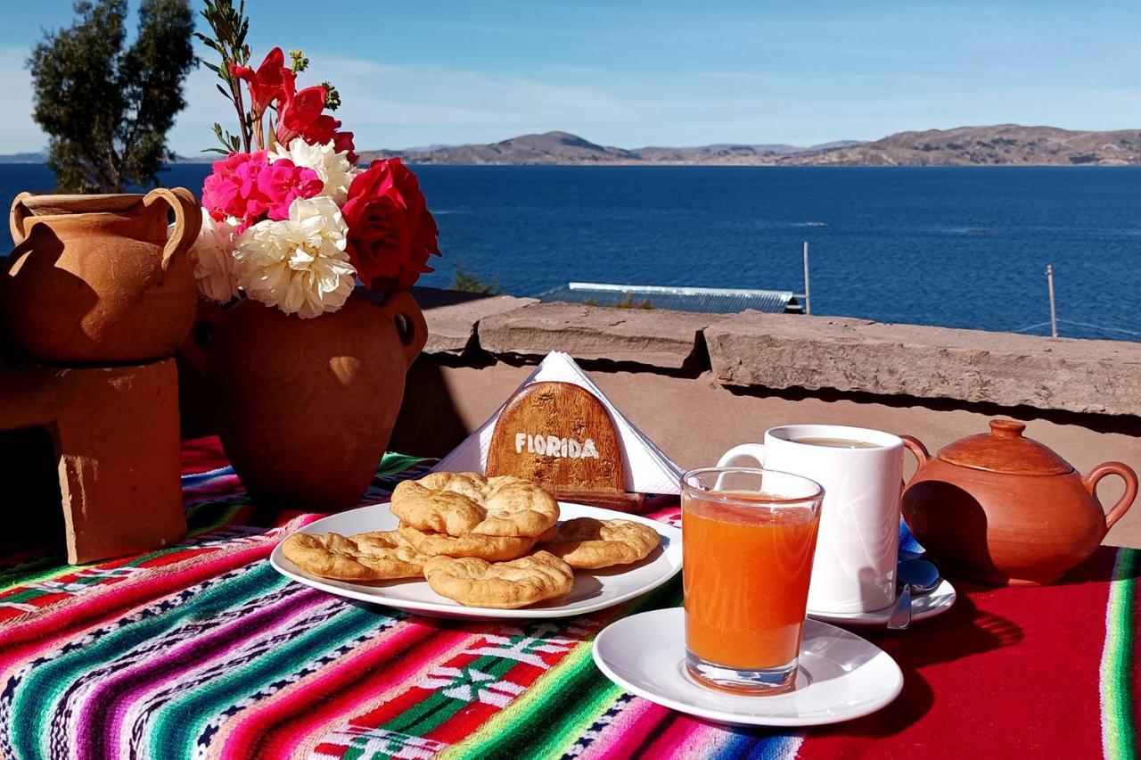 Hospedaje Rural La Florida En Llachon, Titicaca Пуно Экстерьер фото