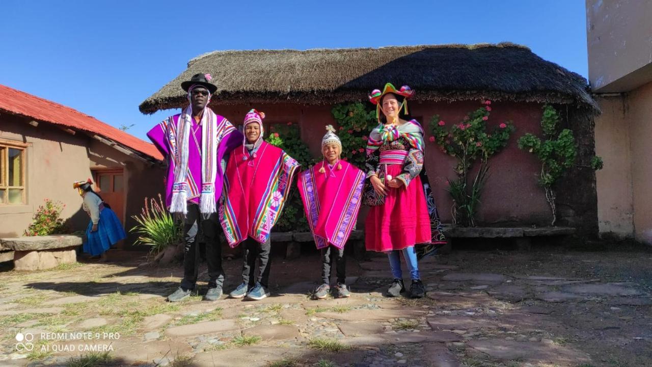 Hospedaje Rural La Florida En Llachon, Titicaca Пуно Экстерьер фото